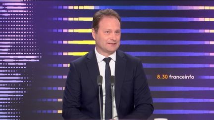 Sylvain Maillard, député Renaissance de Paris, invité du 8h30 franceinfo (RADIOFRANCE / FRANCEINFO)