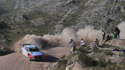 Hayden Paddon, la révélation du Rallye d'Argentine (DIEGO LIMA / AFP)