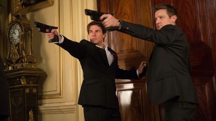 Tom Cruise et Jeremy Renner dans "Mission: Impossible - Rogue Nation" de&nbsp;Christopher McQuarrie (2015). (PARAMOUNT PICTURES FRANCE)