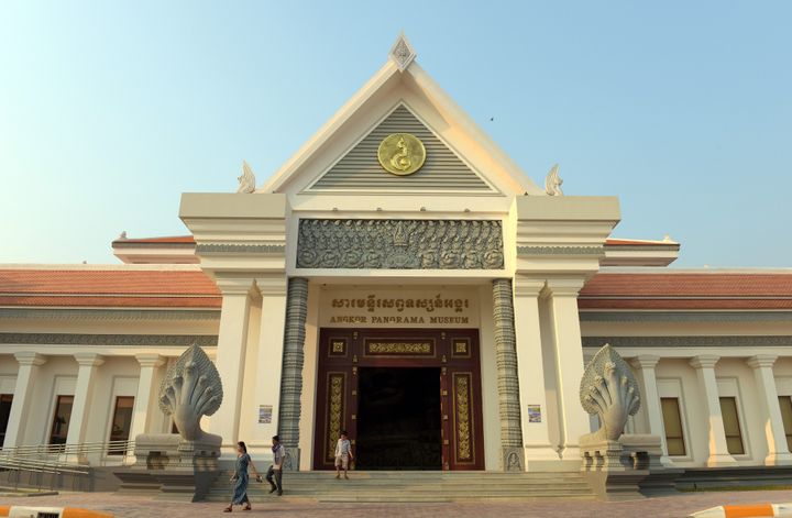 Le musée Angkor Panorama, 2016
 (TANG CHHIN SOTHY / AFP)