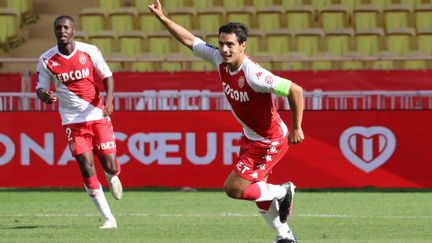 Wissam Ben Yedder a inscrit un doublé contre Strasbourg (VALERY HACHE / AFP)