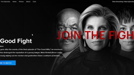 Le site officiel de "The Good Fight". (CBS)