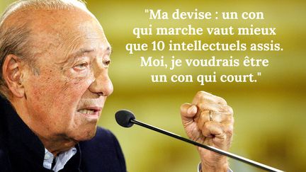 Jacques S&eacute;gu&eacute;la r&eacute;pond &agrave; l'interview "Ego" de Thierry Ardisson en novembre 2005. (FAYOLLE PASCAL / SIPA)