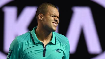 Jo-Wilfried Tsonga fait la moue (GREG WOOD / AFP)