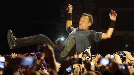 Bruce Springsteen en concert à Santiago du Chili le 12 septembre 2013
 (FELIPE TRUEBA/EPA/MAXPPP)