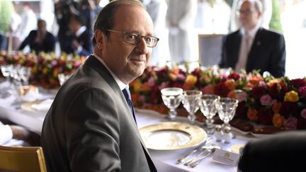 François Hollande à Marrakech, le 15 novembre. (STEPHANE DE SAKUTIN / AFP)