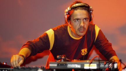 Laurent Garnier au Montreux Jazz Festival (Suisse) le 9 juillet 2003. (LIONEL FLUSIN / GAMMA-RAPHO / GETTY IMAGES)