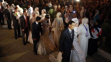 Un mariage collectif célébré à Tunis en septembre 2012. (Zoubeir Suissi / Reuters )