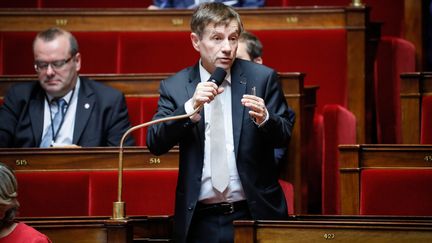 Joaquim Pueyo, à l'Assemblée nationale, le 28 juillet 2017. (THOMAS PADILLA / MAXPPP)