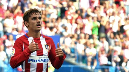 Antoine Griezmann, meilleur joueur de Liga 2015/2016 (GERARD JULIEN / AFP)