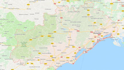 Un candidat au Jihad interpellé en mai dans l'Hérault d'où il s'apprêtait à embarquer sur un voilier pour rejoindre la Syrie. (CAPTURE D’ÉCRAN GOOGLE MAPS / FRANCEINFO / RADIO FRANCE)