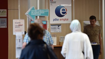 L'agence Pôle emploi de Lille Grand Sud, le 20 juin 2023. (FLORENT MOREAU / MAXPPP)