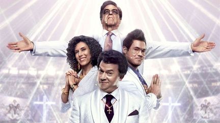 Affiche de la série The Righteous Gemstones, réalisée par Danny McBride. Disponible le 19 août sur OCS.&nbsp; (HBO)