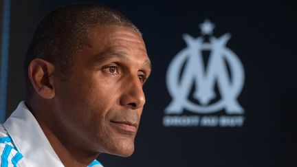 Franck Passi va diriger son premier match sur le banc de l'OM dimanche  (BERTRAND LANGLOIS / AFP)