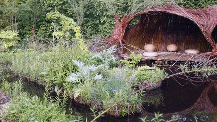 Jardin "Que vienne la pluie", Festival International des Jardins, 2016
 (Eric Sander)