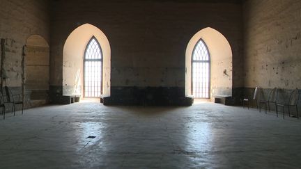 Le Palais des Papes&nbsp;dévoile ses lieux cachés au public. (CAPTURE D'ÉCRAN FRANCE 3)