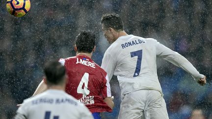 Cristiano Ronaldo auteur d'un doublé face à Gijon (JAVIER SORIANO / AFP)