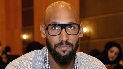 Nicolas Anelka en tenue de ville (YASSER AL-ZAYYAT / AFP)