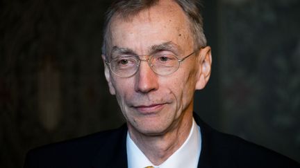 Le paléogénéticien suédois Svante Pääbo, ici le 7 septembre 2018, a reçu le prix Nobel de médecine le 3 octobre 2022. (CHRISTIAN CHARISIUS / DPA)