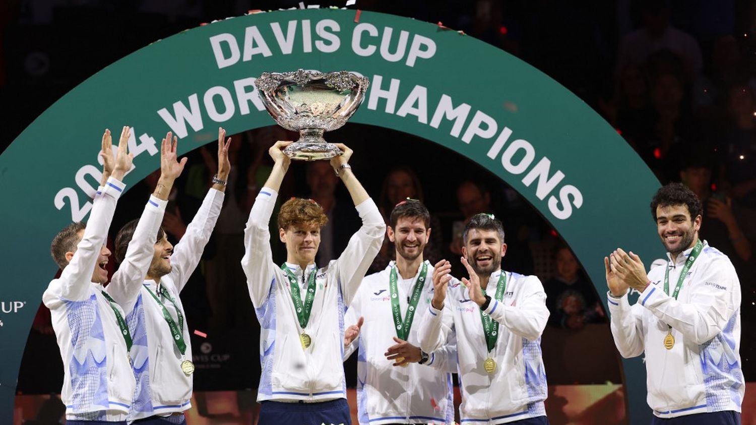 Coupe Davis l'Italie conserve son titre, année de rêve pour le tennis