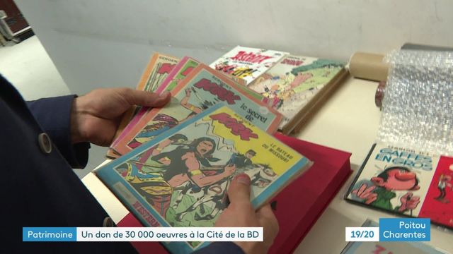 Un don de 30 000 ouvrages à la Cité de la BD d'Angoulême