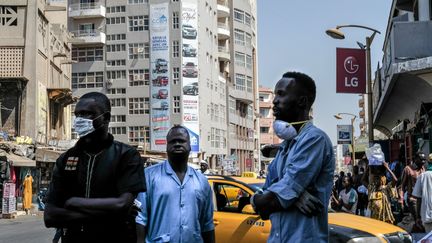 Une vue de Dakar le 26 mars 2020. La capitale du Sénégal vit au ralenti pour cause de confinement. (SADAK SOUICI / ANADOLU AGENCY)