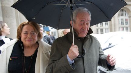 Les &eacute;poux Tib&eacute;ri, le 12 mars 2013, &agrave; Paris. (LIONEL BONAVENTURE / AFP)