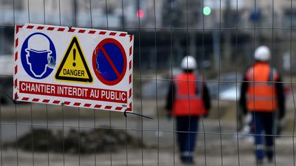 Un chantier public, à Nancy, le 2 novembre 2017 (Illustration). (MAXPPP)