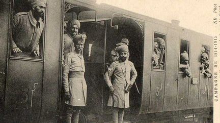 &nbsp; (Les soldats hindous pendant la campagne de 1914-1915)