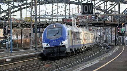 Un TER en gare de Strasbourg le 3 avril 2018 (illustration). (THIERRY GACHON / MAXPPP)