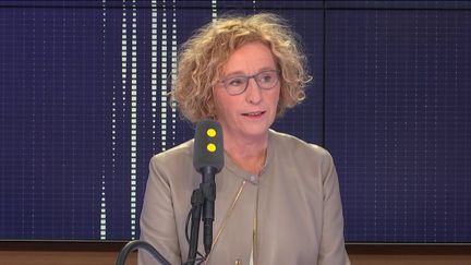 Muriel Pénicaud, ministre du Travail, le 23 octobre 2018. (RADIO FRANCE / FRANCEINFO)