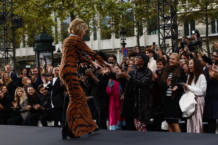 Jane Fonda et Naomi Campbell
 (MEHDI TAAMALLAH / NURPHOTO)