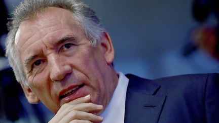 François Bayrou le 25 septembre 2016 à Guidel dans le Morbihan (LOIC VENANCE / AFP)