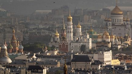 Uitzicht op het centrum van Moskou, 16 mei 2024. (NATALIA KOLESNIKOVA / AFP)