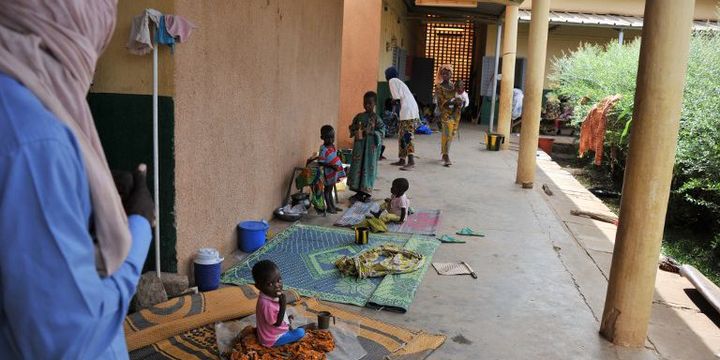 Des enfants malades à l'Hôpital de Gao au Mali (Photo AFP/Issouf Sanogo)