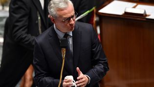 Le ministre de l'Economie, Bruno Le Maire, à l'Assemblée nationale, le 29 septembre 2020. (ALAIN JOCARD / AFP)