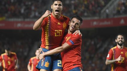 Marco Asensio a fait couler la Croatie (JOSE JORDAN / AFP)