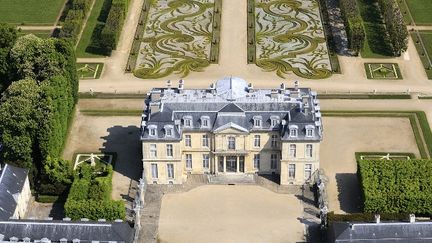 Vue aérienne du château de Champs-sur-Marne, en Seine-et-Marne (77). (CHICUREL ARNAUD / HEMIS.FR)