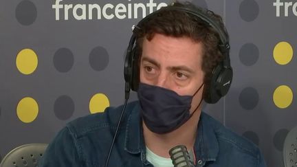 Laurent Richard était l'invité de franceinfo lundi 19 juillet 2021.&nbsp; (FRANCEINFO / RADIOFRANCE)