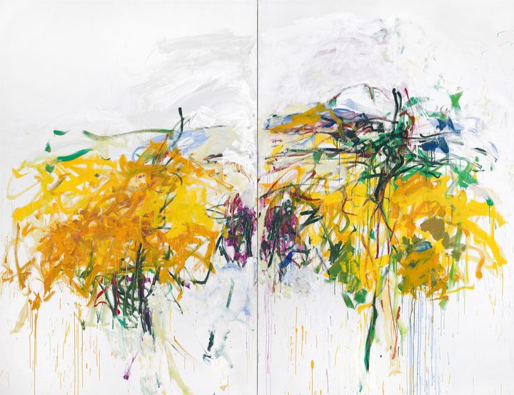 Joan Mitchell, "Sans titre", 1992, Collection Komal Shah et Gaurav Garg (© The Estate of Joan Mitchell)