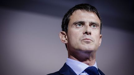 Manuel Valls, le 15 septembre 2014, &agrave; Nice (Alpes-Maritimes). (  MAXPPP)