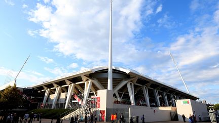 L'extérieur du&nbsp;stade Auguste-Delaune à Reims (Marne), le 23 août 2014.&nbsp; (FRANCOIS NASCIMBENI / AFP)