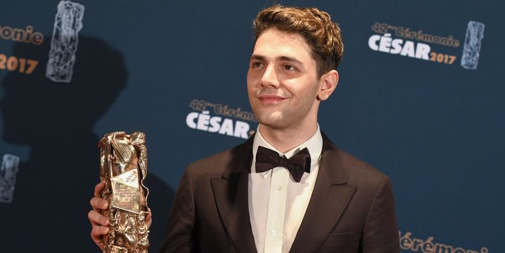 Xavier Dolan, César du meilleur réalisateur pour "Juste la fin du monde" (24 février 2017)
 (Christophe Petit Tesson / EPA / MaxPPP)