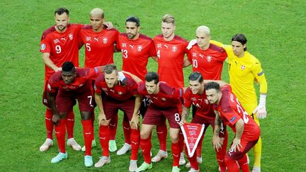 L'équipe suisse, adversaire des Bleus en huitièmes de finale de l'Euro 2021, est "une équipe solide avec de fortes individualités", estime Noël Le Graët, le président de la Fédération française de Football. (ORANGE PICTURES / AFP)