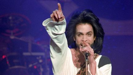 Prince en concert à Paris, au Princes, le 16 juin 1990
 (Bertrand Guay / AFP)