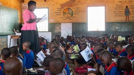 Ecole au Malawi (SAUL LOEB / AFP)