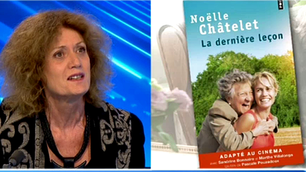 Noëlle Châtelet invitée du 19-20 pour son livre "La dernière leçon" adapté au cinéma avec Marthe Villalonga et Sandrine Bonnaire
 (France 3 / Culturebox)