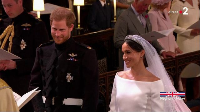 "I will" : le prince Harry et Meghan Markle échangent leurs consentements