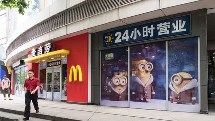 &nbsp; (La "minion-mania" et la folie de ses produits dérivés se sont propagées jusqu'à Shanghai © MaxPPP)