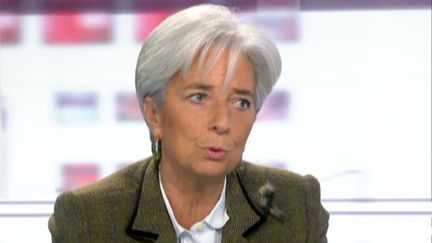 Christine Lagarde aux Quatre Vérités sur France 2 le 15 février 2011 (France 2)